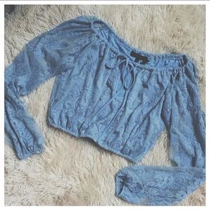 Lace Off Shoulder Top
